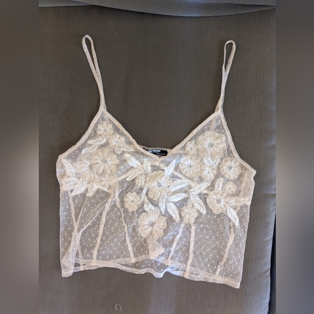 Zara Embroidered Top
